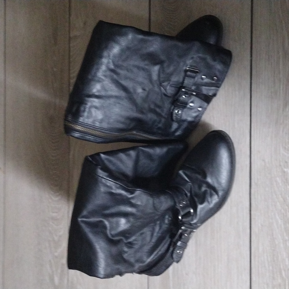 Style&Co -Black Knee High Boots - 7 1/2